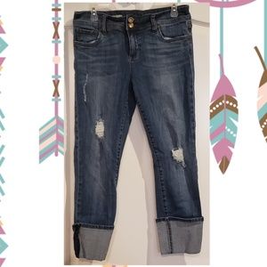 Kut from the Kloth cuffed jeans
